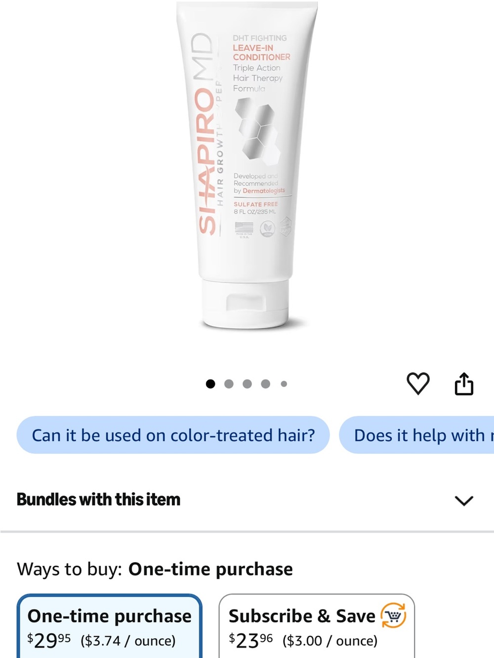 Dr Shapiro Leave-In Conditioner